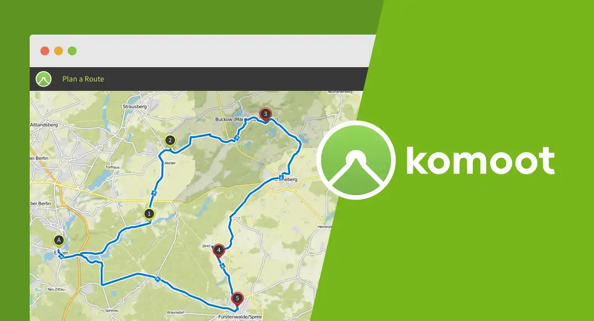 Tour Planner Komoot For Hiking & Cycling